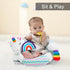 2-in-1 Tummy Tummy Lovvie & Joy Time Mat & Seated Support Pillow,Baby Time Pillow Support for Newborns and Older