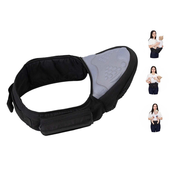 Baby Carrier with Hip Seat, Newborn to Toddler, Adjustable Extended, Ergonomic M