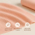 SUNSHINE & SNUGGLES 100% 2- Pack Soft Cotton Swaddles for Newborns, - Large, Breathable Baby Blanket - Versatile