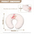 Hechitok Pink Axolotl Nursing Pillow Cover for Infant Snug, Breastfeeding Pillow Slipcover for Baby Girls/Boys, Soft