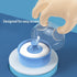 Taxinyx Body Cosmetic Powder Puff and Container Case Infant Powder Puff Empty Loose Powder Box Large