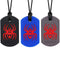 Xtra Tough Spider Sensory Chew Necklace for Kids - 3 Pack Chewing Teething Necklace for Autism Sensory Chewer