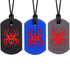 Xtra Tough Spider Sensory Chew Necklace for Kids - 3 Pack Chewing Teething Necklace for Autism Sensory Chewer