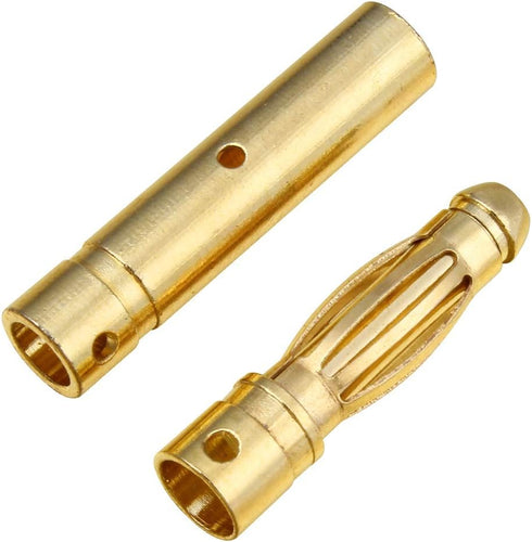 10 Pairs Hobbypark Female Male 4mm Gold Bullet Connector Plug for RC Battery ESC Motor Wire