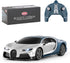 MIEBELY Remote Control Car, 1/24 Scale Fast RC Race Car, Bugatti Chiron with Headlight, Racing Hobby Model for Kids and