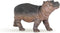 Papo Hand-Painted Wild Animal Kingdom Hippopotamus Calf Figurine 50052, Collectible for Children 3+
