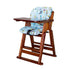 twoworld High Chair Cushion, Large Thick Baby Seat Liner Mat Pad Cover, Breathable, Blue Animal