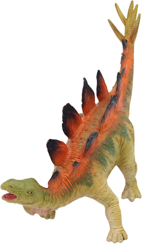 Gemini&Genius Stegosaurus Toy for Kids, Dinosaur Action Figure, Sculpting & Texture Dino Collection, Great Gift for Kids