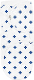 BaeBae Goods Navy Bicycle-Themed Swaddle Blanket (S/M)