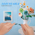 OSDUE Sets, 680 Mini Bricks Flower Bouquet Building Artificial Flowers, DIY Unique Decoration Home, Pieces Botanical