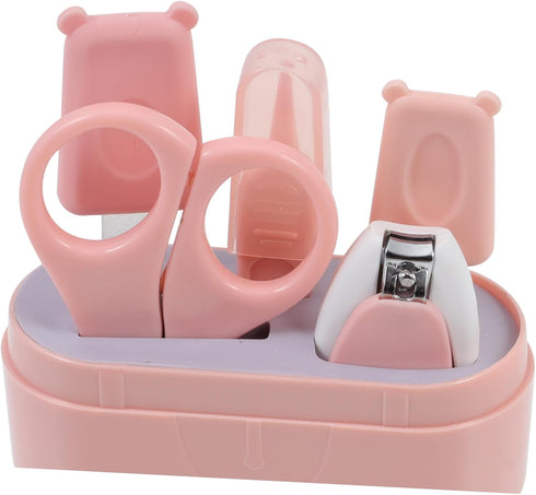 Set 5pc Newborn Nail Clippers Nail Care Kit for Children Toddler Manicure Kit