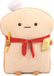 ARELUX 17.7in Funny Toast Bread Pillow, Cute Plush Hugging Pillow, Soft Food Sofa Cushion for Kids