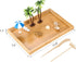Japanese Zen Garden for Desk, Mini Small Beach Zen Garden Kit for Desk, Meditation Accessories Desktop Sandbox