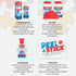 2 Pack, 5 oz MasterPieces Puzzle Glue with Wide Plastic Spreader, Easy to Apply, Dries Quick and Clear, Protects