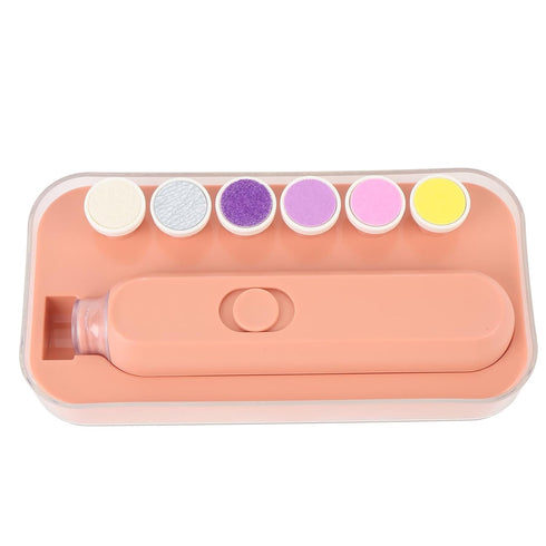 Irfora Trimmer Baby Nail Clipper, Electric Baby Nail with Rounded Edges, Low Noise Level, Night Light, Various Grinding