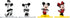 Jada Toys Disney 1.65" 18-Pack Series 1 Die-cast Collectible Figures for Kids and Adults (33201)