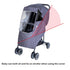 Winter Stroller Weather Shield, Universal Baby Stroller Rain Cover, Waterproof, Dark Gray