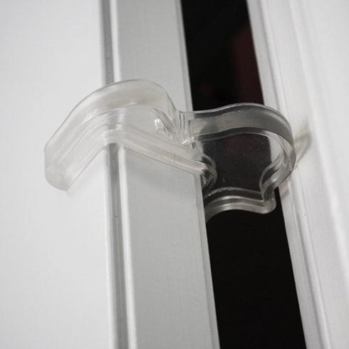 KidKusion Door Pinch Guard, 2 Pack, Clear Baby Safety Finger Protectors