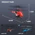 BUSSGO 30Mins Flight(2 7+1 RC Helicopter, Remote Control Helicopter for Kids with Batteries), LED Light Modes, Altitude