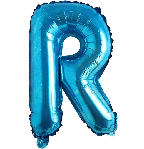 Happy Birthday Balloons, Aluminum Foil Banner Balloons for Birthday Party Decorations (Starry Blue)