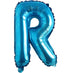 Happy Birthday Balloons, Aluminum Foil Banner Balloons for Birthday Party Decorations (Starry Blue)