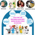 12 Animals Finger Puppets Set - Educational Pretend Play Toys for Kids Ages 3+ Easter Hunt Filler