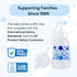 Hands-Free Baby Bottle 4 oz 3m+ (2 - Anti-Colic Nursing System Baby Bottle with Fast Flow Nipple/Teat with Tube Straw