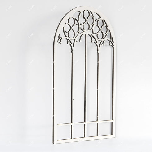 1/12 iLAND Scale Accessories of Dollhouse Window, Wooden DIY Dollhouse Building Supplies, Complete Miniature Window Kit