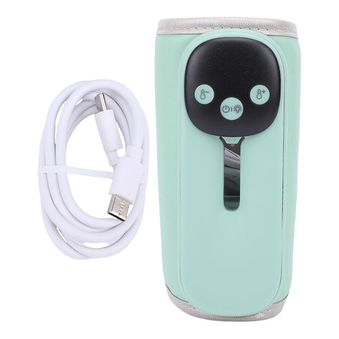 VBESTLIFE Portable Bottle Warmer for Travel, Fast Warming Comfortable Baby Feeding On The Go, Nighttime Feeding Light