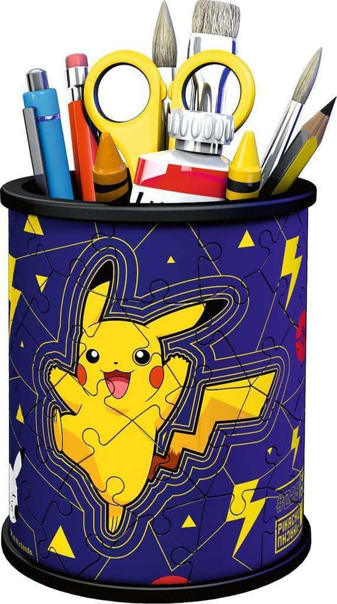 Ravensburger Pokemon 3D Jigsaw Puzzle for Kids Age 6 Years Up - 54 Pieces - Pencil Pot - No Glue Required - Gifts for Children