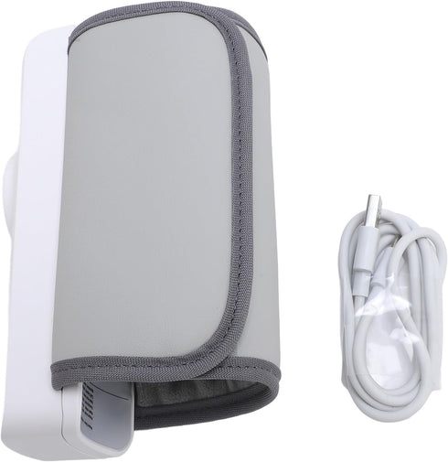 Semme 6 Settings Portable Bottle Warmer with Temperature USB Rechargeable for Breastmilk Ideal for Home and Travel