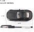 1/36 Scale Mercedes Benz AMG GTS Diecast Cars Models, Pull Back Vehicles Toy Cars in Black