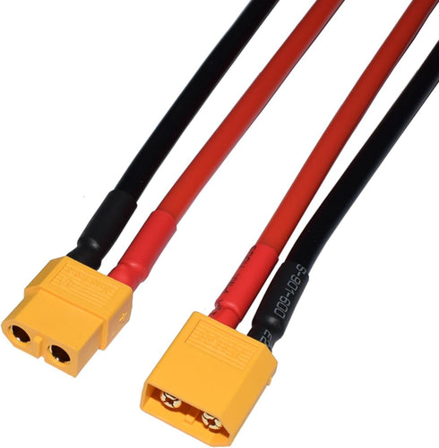 QIAN ZI QIU 10 XT60 XT60 XT60 Pairs Connectors Male and Female Bullet Connectors Power Plugs, Suitable for RC Lipo