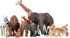 BOLZRA Safari Zoo Animals Figures Toys, 14 Piece Realistic Jungle Animal Figurines, African