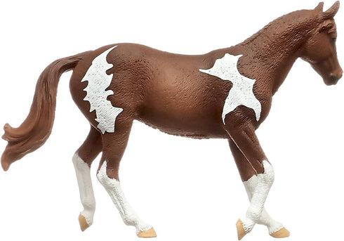 6" 5+ 14901 Schleich Horse Club - Paint Horse Mare - Hand-Painted Collectable, Realistic Toy Horse Figurine for Girls