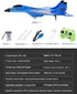 MAXBECK Su-35 2 2.4 Remote Control Wireless Airplane Toy with Lights, Rc Glider Channel GHZ Remote Control Planes