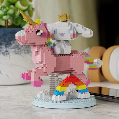 Mini Building Blocks, Micro Blocks, White Puppy 6033, 949 Pieces, Best Gifts for 15 Years Old and Up