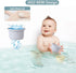 Baby Stacking Cups Bath Toy for Toddlers 1-3, 8 PCS Stackable Nesting Cups for 6-12 Months, Montessori Gift