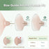 (18mm, 4pcs) haakaa Silicone Nipple Shields for Breastfeeding Newborns, Contact Nipple Shield for Latching