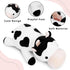 Weighted Plush Milk Cow, 24" 4.2 lbs Stuffed Animals Series, Cute Plushie Dolls for Kids Adults Birthday Gifts