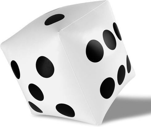 Super Z Outlet 13 inch Giant Inflatable Dice - Toys for Pool Games and Outdoor Beach Party