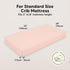2-Pack 52x28 Cozy KeaBabies Baby Crib Sheets for Boys, Girls - Viscose Derived from Bamboo Toddler Bed Sheets Neutral
