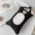 Floral Quilted Wipe Holder - Portable Baby Wipe Pouch for Travel (Black, Bear)