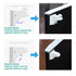 Magnetic Cabinet Locks for Baby Proofing, Child Safety Magnet Drawer Lock (8 Locks + 2 Key) for Cupboard Safety