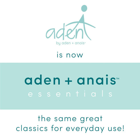 Set, 4 aden + anais Essentials Swaddle Blanket, Muslin Blankets for Girls & Boys, Baby Receiving Swaddles, Newborn