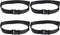 LUOZZY 4 Pcs High Chair Straps 2-Point Replacement Harness Straps Belt for