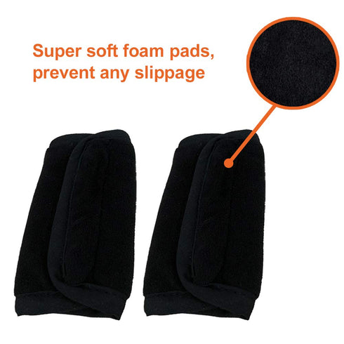COOLBEBE Car Seat Straps Shoulder Pads for Baby Kids, Super Soft Seat Belt Covers for All Car
