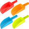 Heavy Duty Plastic Beach Shovel Toys for Kids, 4 Pack Outdoor Digging Sandbox Toys Sets for Toddlers
