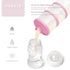 2 Pack, Termichy Stackable Formula Dispenser Portable Milk Powder Container, Baby Pink