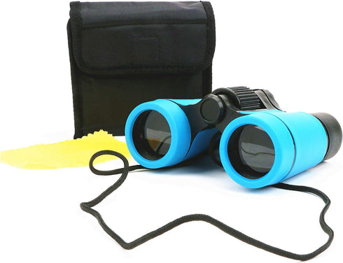 Scotamalone Kids Binoculars Shock Proof Toy Binoculars Set for Age 3-12 Years Old